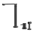 Quadro Brass Mixer: 360° Swivel Spout 3D model small image 3