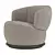 Sleek Orbit Armchair: Modern Elegance for Any Space 3D model small image 5