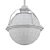Aged Brass Industrial Pendant 3D model small image 2