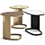 Sleek KOISHI Side Table 3D model small image 1