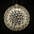 Terzani Core Eruption Chandelier: Nature's Energy Transformed 3D model small image 1