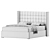 Elegant Vivien Bed: Stylish and Functional 3D model small image 3