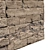 Egyptian Pyramid Wall Replica 3D model small image 4