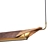 Elegant Brass Pendant with Leather - Pikartlights 3D model small image 3