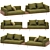 Modern Brasilia Sofa - Minotti 3D model small image 2