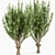 Cascade Willow Tree: Stunning 3D Model 3D model small image 3