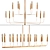 Brianna Chandelier: Modern Elegance for Every Space 3D model small image 1