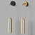 Sleek LED Wall Light: Scandinavian Style 3D model small image 2