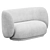 Modern Rico 2 Seater Sofa 3D model small image 7