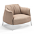 Luxury Italian Armchair: Archibald Gran Comfort 3D model small image 5