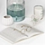 Ethereal Book & Gypsophila Set 3D model small image 1