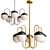 Elegant Renee Chandelier: Timeless Beauty 3D model small image 1