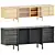 Ariake Rikyu Sideboard & Media Console 3D model small image 1