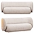 Rico 3 Seater Sofa: Modern Elegance by ferm Living 3D model small image 2