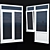 Modern Windows01 3D model small image 2