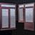 Modern Windows01 3D model small image 3