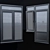 Modern Windows01 3D model small image 6