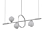 Elegant Muriel Design Lamp 3D model small image 2