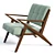 Mid-Century-Inspired Tufted Armchair 3D model small image 3