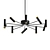 Elegant Hanglampen Pendant Lighting 3D model small image 1