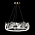 Intens M Brass Chandelier 3D model small image 1