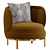 Jaime Hayon's Vuelta Lounge Chair 3D model small image 4