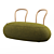 Stylish Italian Pouf: Yum Yum Collection 3D model small image 2