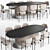 Elegant Ripple Table & Stylish 430 Chair 3D model small image 2