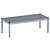 Aluminum Garden Table, Tuha: 216cm Long, 100cm Wide, 75cm High 3D model small image 3