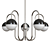 Elegant Mitzi Renee Chandelier 3D model small image 2