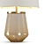 Luminous Moonstruck Table Lamp 3D model small image 2