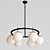 Elegant Alluria Chandelier Collection 3D model small image 4