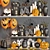Title: Spooky Halloween Decor Set 3D model small image 1