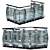Versatile Terrace & Balustrade Kit 3D model small image 1