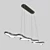 Minimalist LED Suspension Light 3D model small image 2