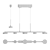 Elegant Disk LED Pendant Light 3D model small image 5