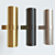 Focus Design Gold Wall Sconce 3D model small image 1