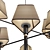 Elegant Ingeniosi Pendant Chandelier 3D model small image 2