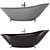 Luxury Ferrano Italian Marble Bathtub 3D model small image 3