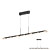 Lampatron LIDVEIG LONG 7: Elegant Brass LED Ceiling Light 3D model small image 1