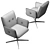 Denham Orleans Yellow Armchair 3D model small image 5