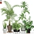 Lush Greenery Collection 596 3D model small image 1