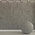Vintage Gray Concrete Wall 3D model small image 1