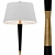 Elegant Dempsey Floor Lamp 3D model small image 5