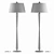 Elegant Dempsey Floor Lamp 3D model small image 6