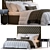 Convertible Sofa Bed: The Perfect Addition 3D model small image 1