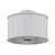 Carlyn 14" Warm Brass Ceiling Light 3D model small image 2
