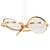 Elegant Palo Alto Chandelier 3D model small image 1