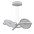 Elegant Palo Alto Chandelier 3D model small image 2