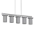 Rustic Anvil Iron Chandelier 3D model small image 2